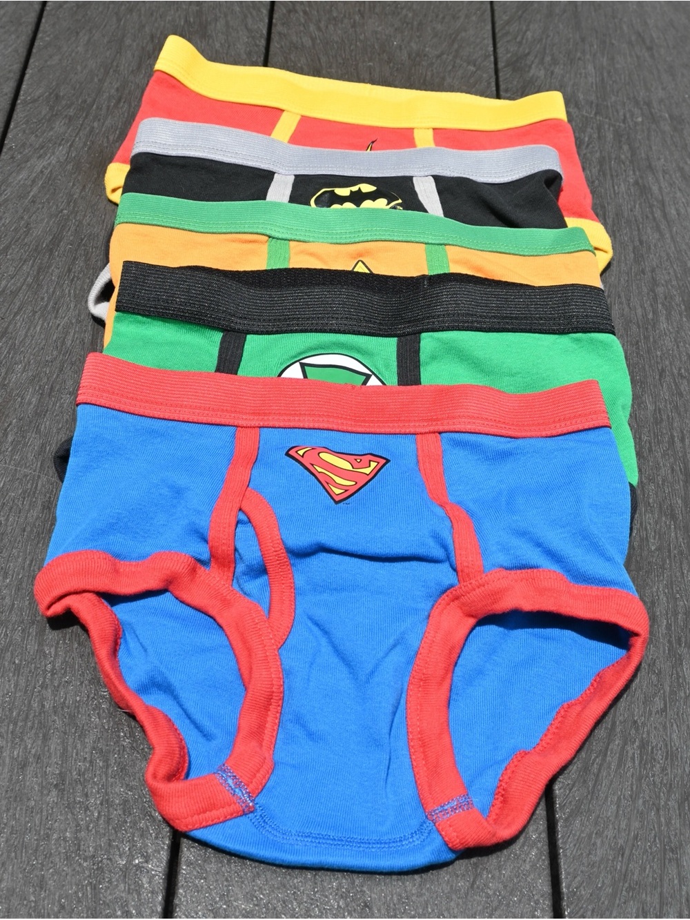 Marvel/DC Comics Boys Superhero Briefs - Multi Hero (Pack of 5)
